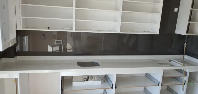 Beyaz Belenco Mutfak Tezgahı 2